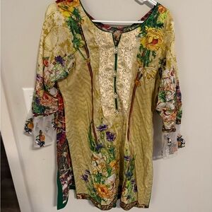 Pakistani outfit 3 piece cotton fit